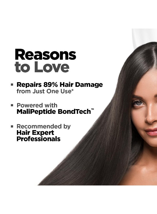 BBLUNT BBLUNT Bond Repair Shampoo - 300ml | Repairs damaged hair by 89% in just 1 use* | Powered with MaliPeptide BondTech | Recommended By Hair Experts | For Men & Women | SLS & Paraben Free - Image 3